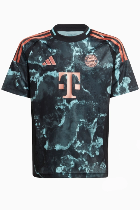 Κοντομάνικη Μπλούζα adidas FC Bayern 24/25 Away Replica Παιδικό - πολύχρωμο