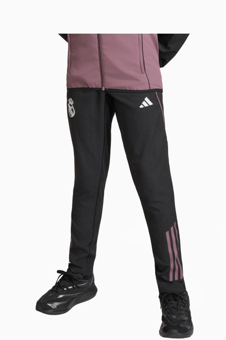 adidas Real Madrid 25/26 Competition Presentation Hose Junior - Schwarz