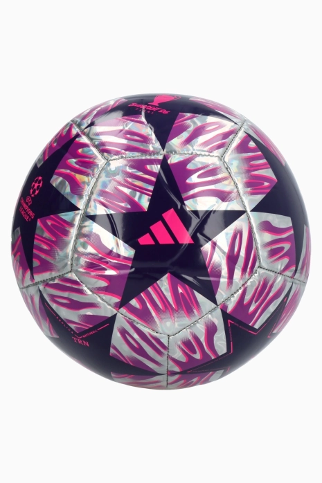 Míč adidas UCL Training Foil 25/26 Final elikost 4 - Fialový