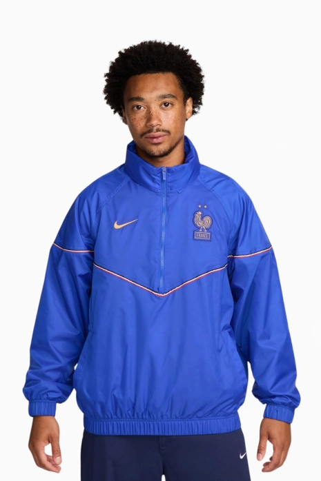 Jacket Nike France 2024 Windrunner - Blue