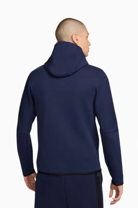 Кофта Nike France Tech Fleece Windrunner FZ Hoodie - темно-синій