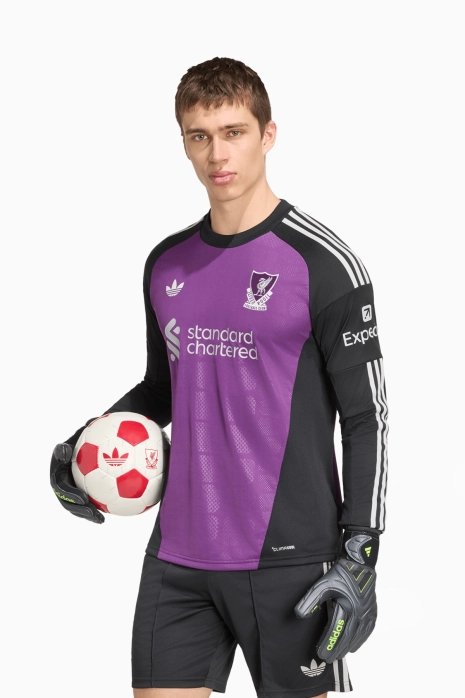 adidas Originals Liverpool FC 26/27 Away Goalkeeper Replica Trikot - Violett