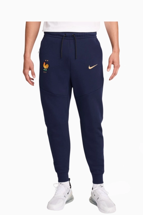 Spodnie Reprezentacji Francji Nike Tech Fleece Jogger - Granatowy