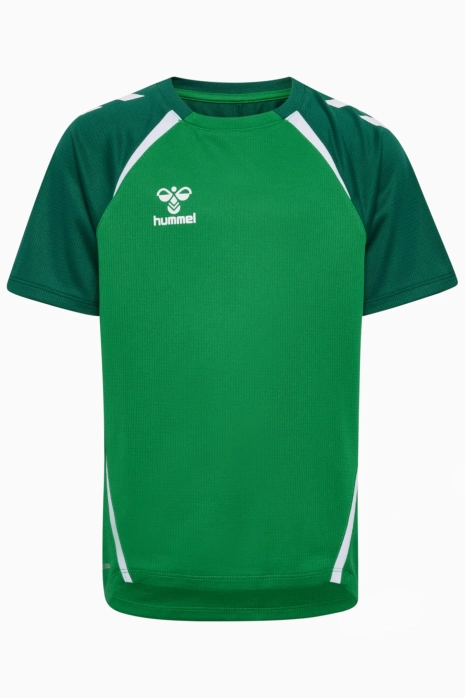 Футболка hummel hmlLEAD 2.0 Junior - зелений