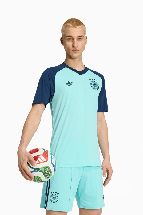 Тениска adidas Originals Германия 2026 Pre-Match - мента