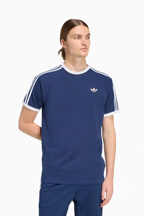 Футболка adidas Originals 3-Stripes - темно-синий