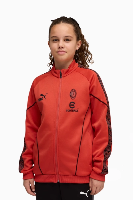 Kurtka Puma AC Milan 25/26 KING Anthem Junior - Czerwony