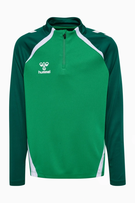 Кофта hummel hmlLEAD 2.0 Half-Zip Junior - зелений