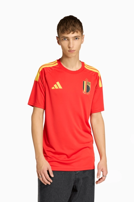 Тениска adidas Белгия 2026 като Домакин Fan - червен