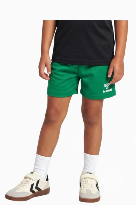 Шорти hummel hmlESSENTIAL Junior - зелений