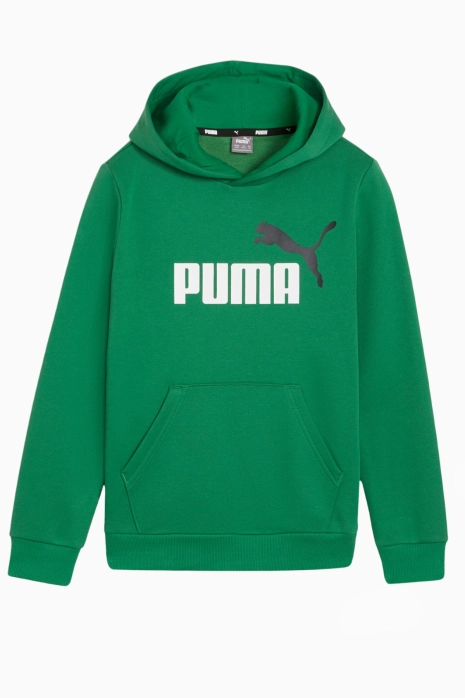 Puma Essentials+ 2 Col Big Logo Hoodie Junior - Grün