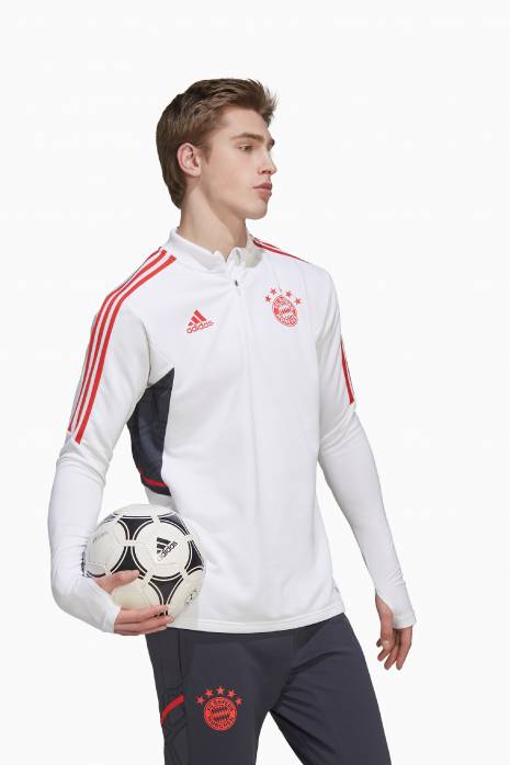 Uzun kollu üst adidas FC Bayern 22/23 Training Top - Beyaz