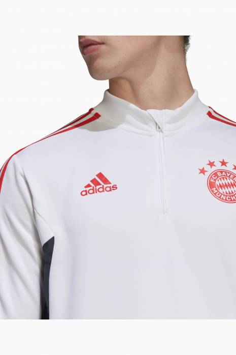 Uzun kollu üst adidas FC Bayern 22/23 Training Top - Beyaz