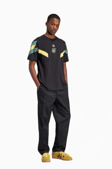 Футболка adidas Ямайка 2024 Originals - чорний | Футбольне взуття