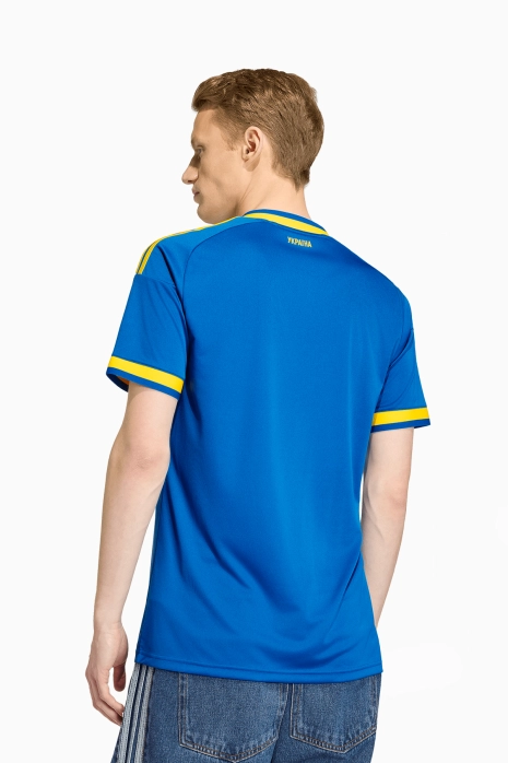 Tricou adidas Originals Ukraine 2026 Away Replica - Albastru