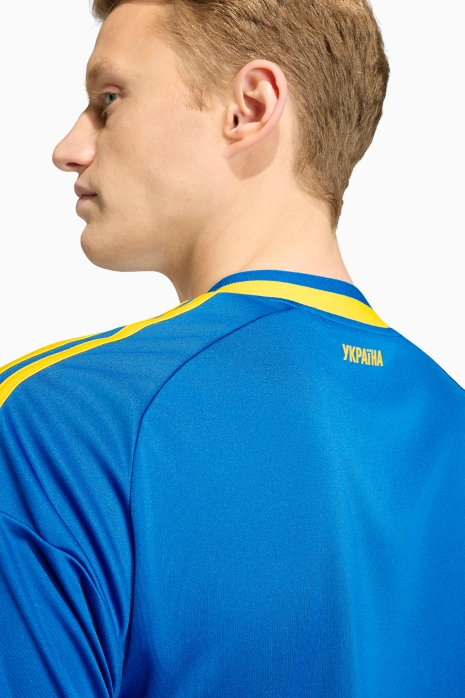 Tricou adidas Originals Ukraine 2026 Away Replica - Albastru