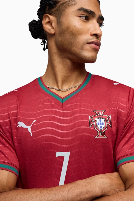 Puma Portugal 2026 Home Replica Ronaldo 7 Trikot - Rot | R-GOL.com