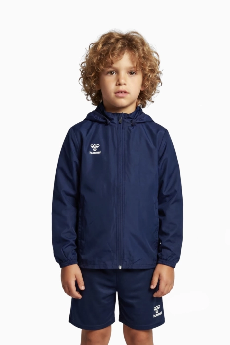 Вітровка hummel hmlESSENTIAL Junior - темно-синій