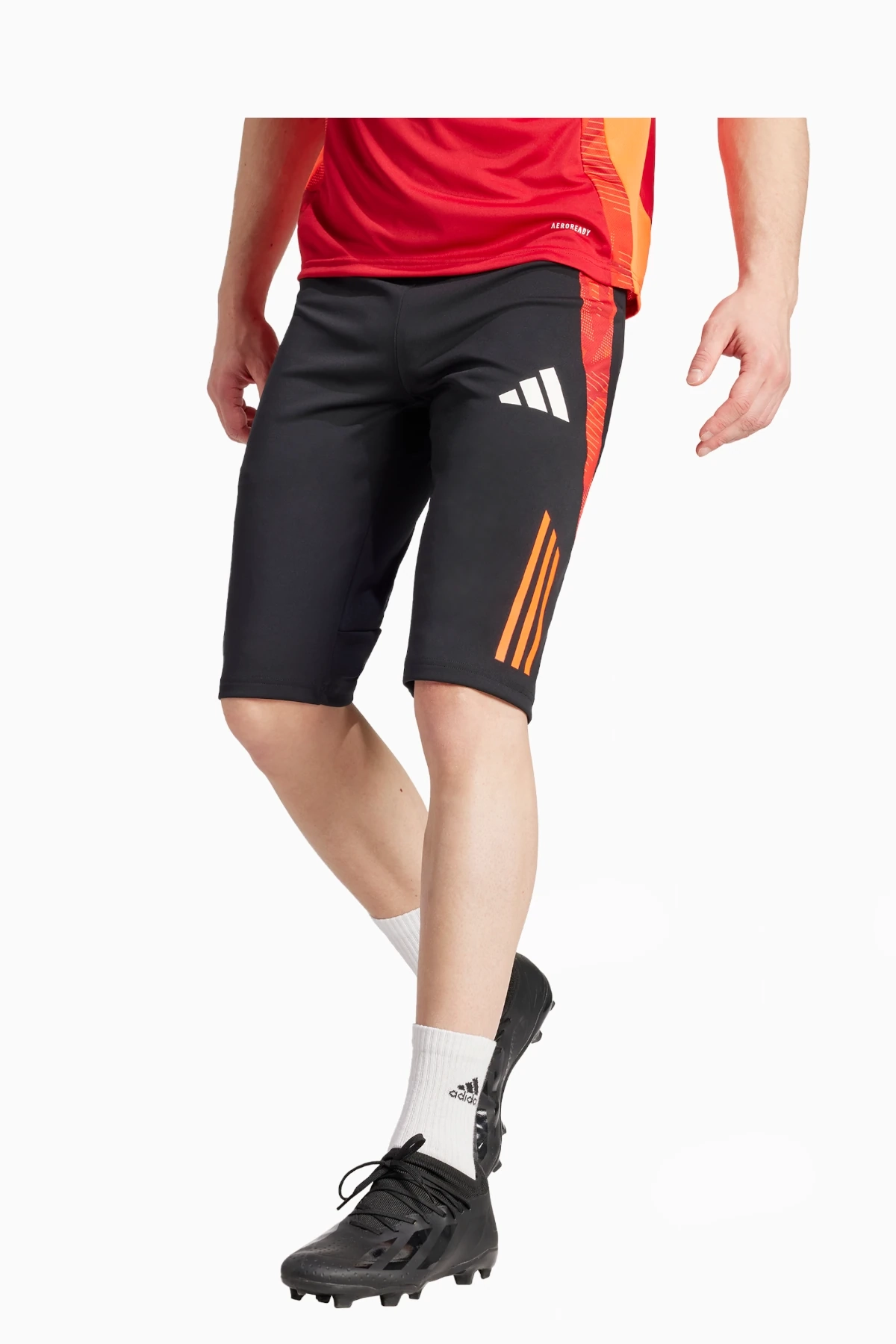Шорти adidas Tiro 24 Competition Training 1/2 - чорний