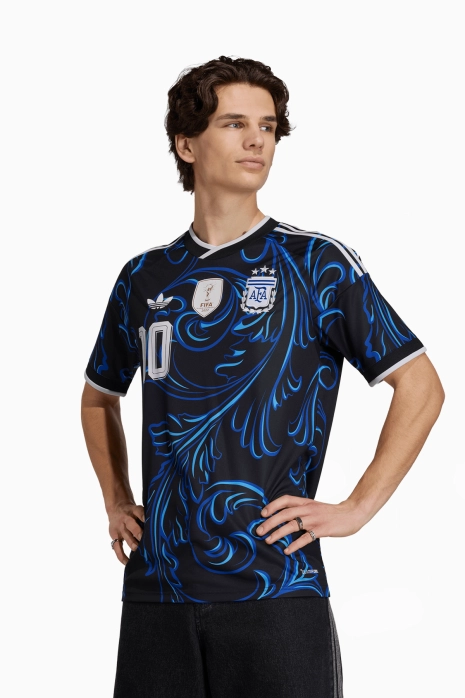 Tricou adidas Originals Argentina 2026 Away Replica Messi 10 - Negru