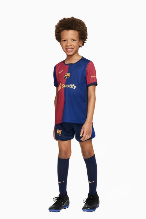 Футбольна форма Nike FC Barcelona 24/25 Home Stadium Little Kids