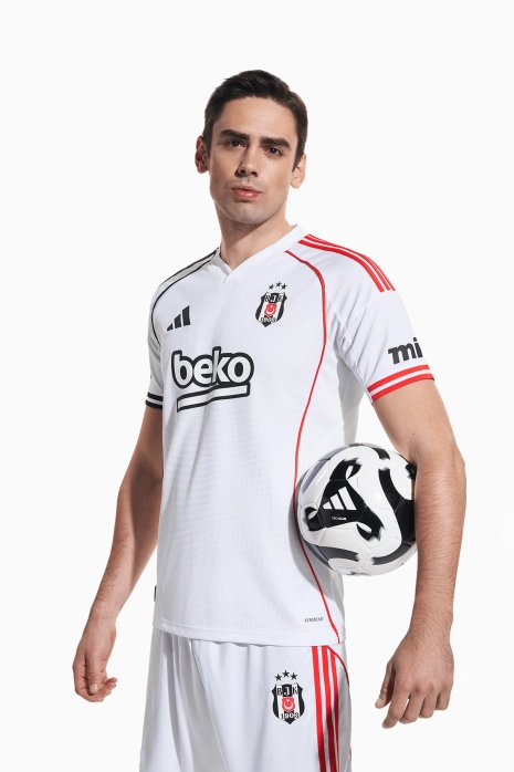 Tricou adidas Beşiktaş JK 25/26 Home Replica - Alb