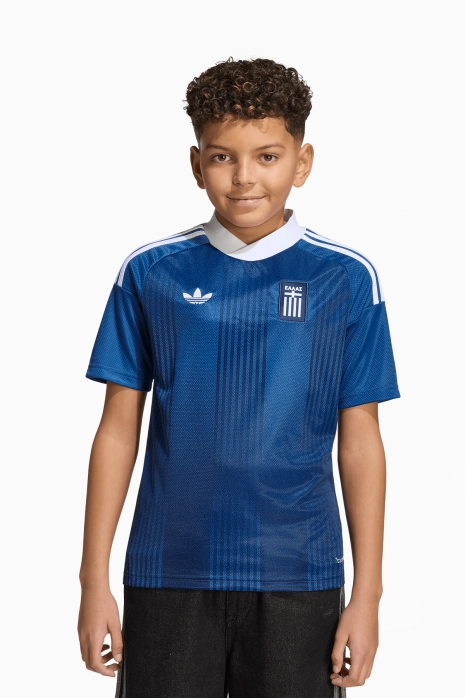Тениска adidas Originals Гърция 2026 като Гост Replica Junior - син