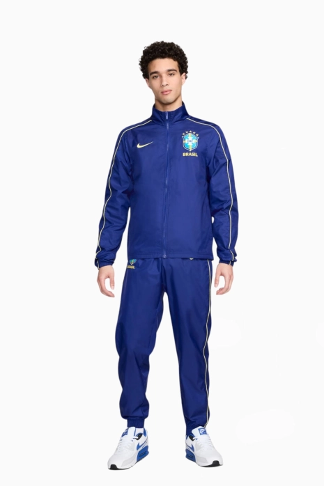 Nike Brasil 2024 Strike Woven Track Suit - Navy blau