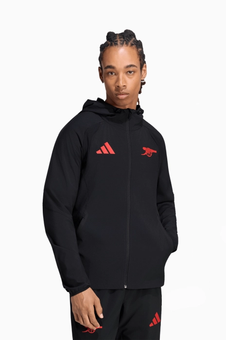 Kurtka adidas Arsenal FC 26/27 Tiro Travel - Czarny