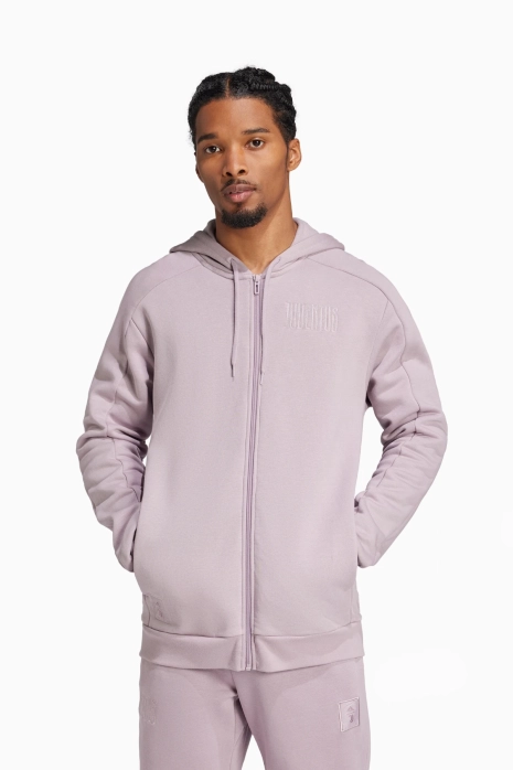 adidas Juventus FC 24/25 Seasonal FZ Hoodie - Purple