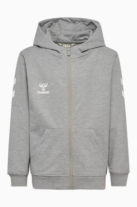 Bluză hummel hmlGO 2.0 Full-Zip Junior - Gri