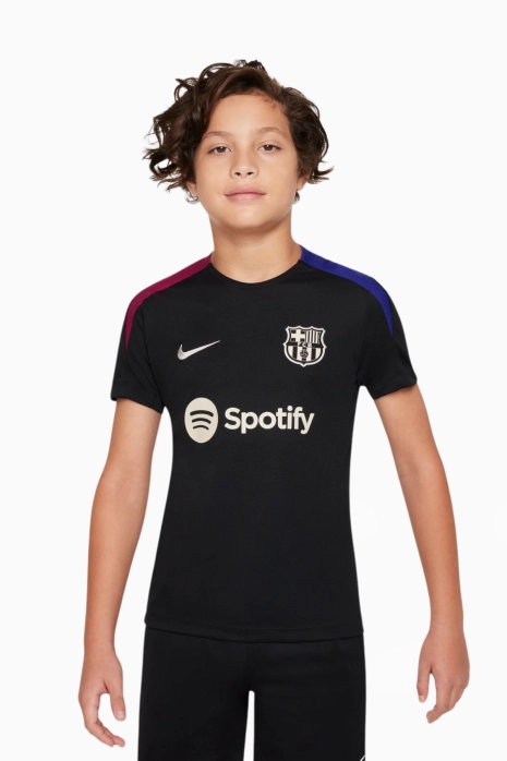 Футболка Nike FC Barcelona 24/25 Strike Junior - чорний