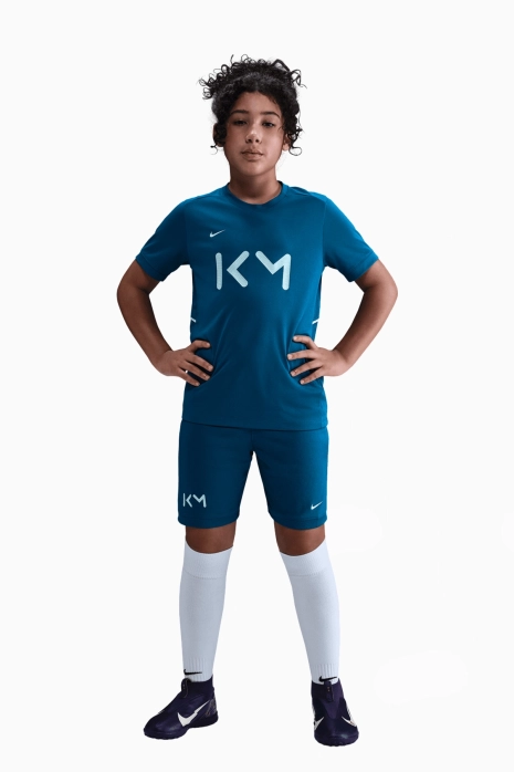 Tricou Nike Kylian Mbappé Academy Junior - Albastru