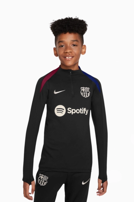 Кофта Nike FC Barcelona 24/25 Strike Junior - чорний