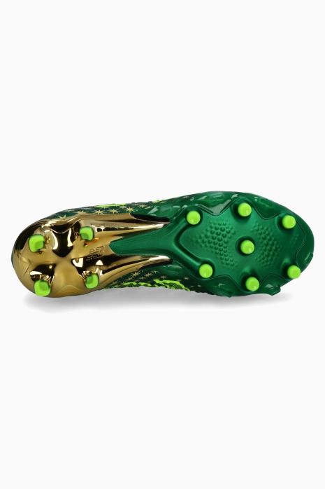 Бутсы New Balance Tekela V4+ Pro Low x Endrick FG - зеленый