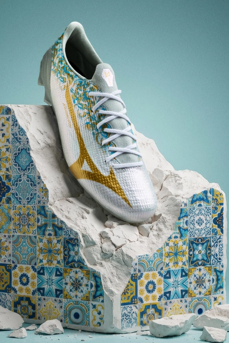 Krampon Mizuno Alpha III Japan João Félix FG - Gümüş rengi