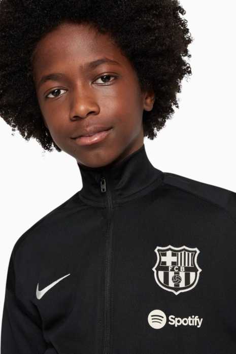 Спортивный костюм Nike FC Barcelona 24/25 Strike Junior - черный