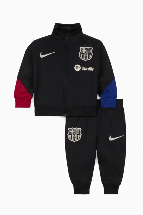 Teplákové soupravy Nike FC Barcelona 24/25 Dry Strike little kids - Černá