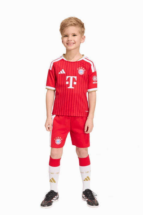 Футболен екип adidas FC Bayern 26/27 като Домакин Малки деца - червен