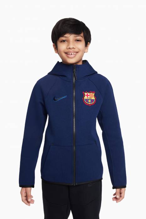 Mikina Nike FC Barcelona 21/22 Tech Fleece Essentials Junior