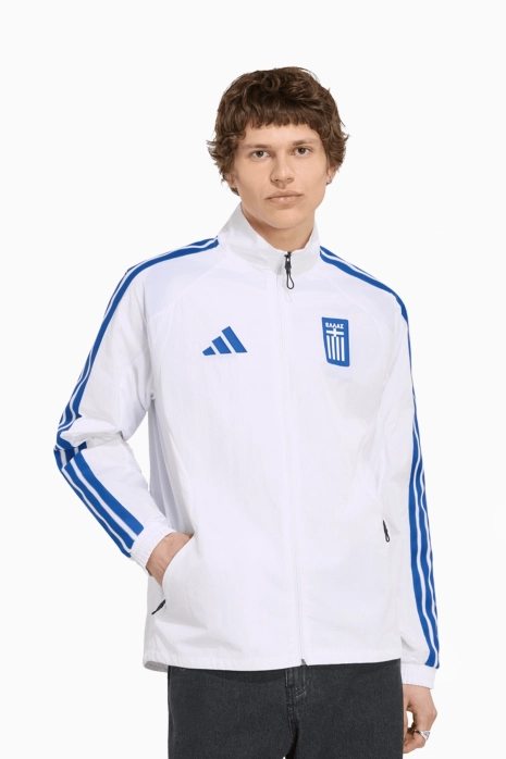 Bluza Reprezentacji Grecji adidas 2026 Anthem - Biały
