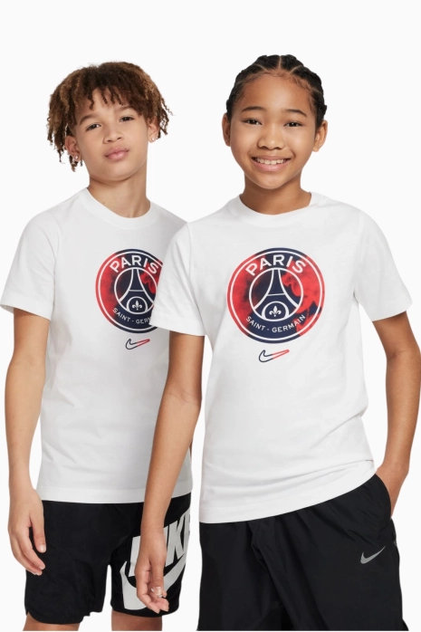 Футболка Nike PSG 24/25 Crest Junior - Білий