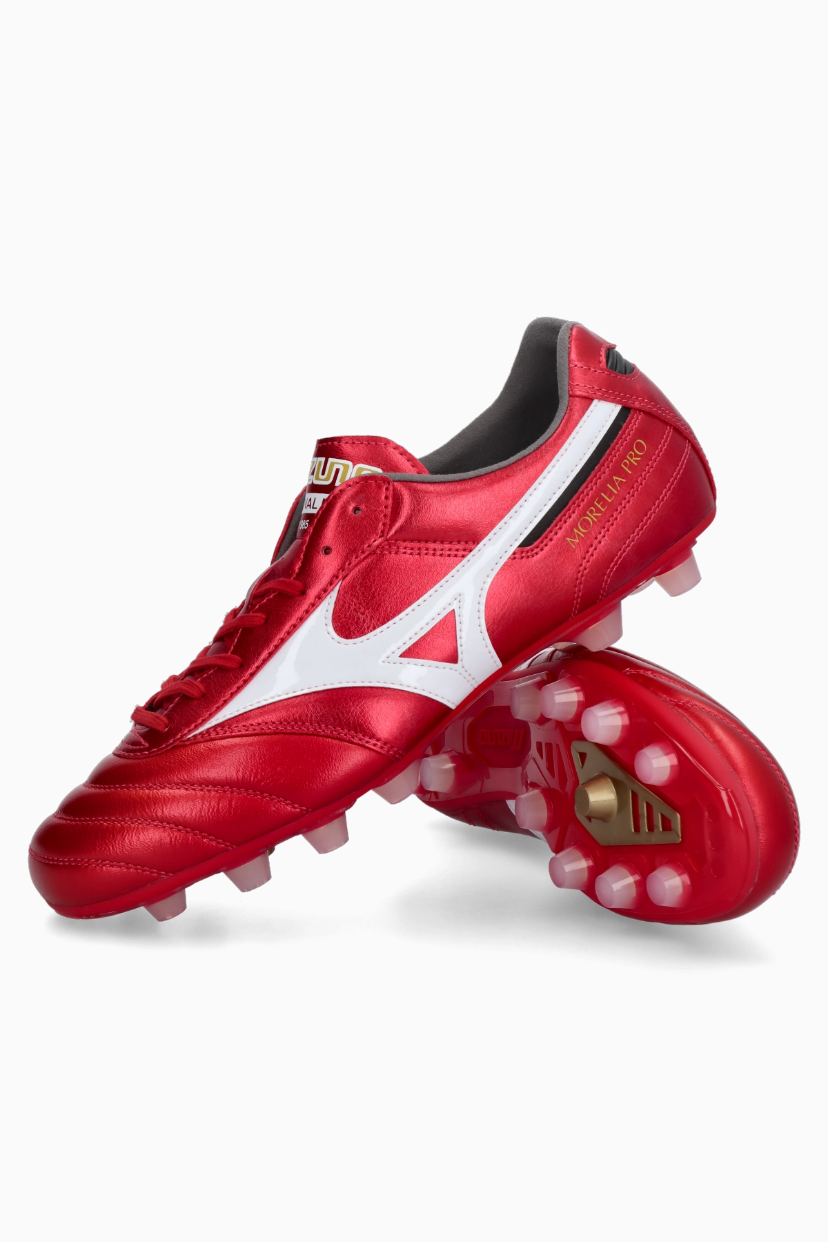 Kopačka Mizuno Morelia II 40th Pro FG - Crvena