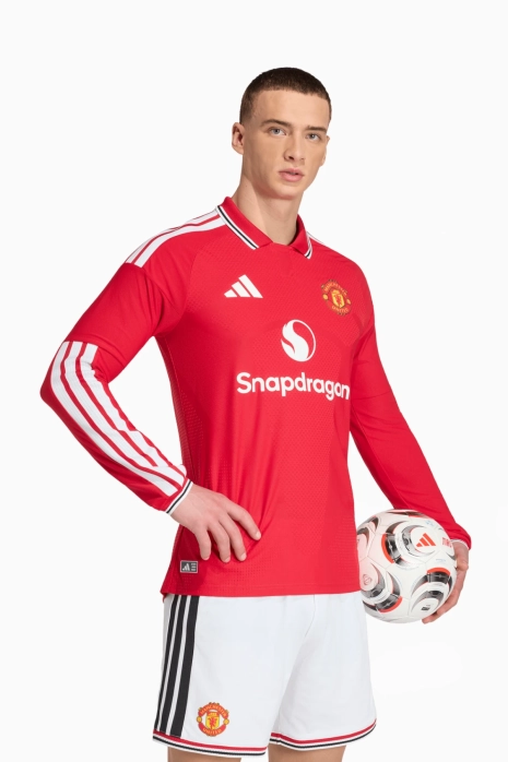 Koszulka z długim rękawem adidas Manchester United 26/27 Domowa Authentic - Czerwony