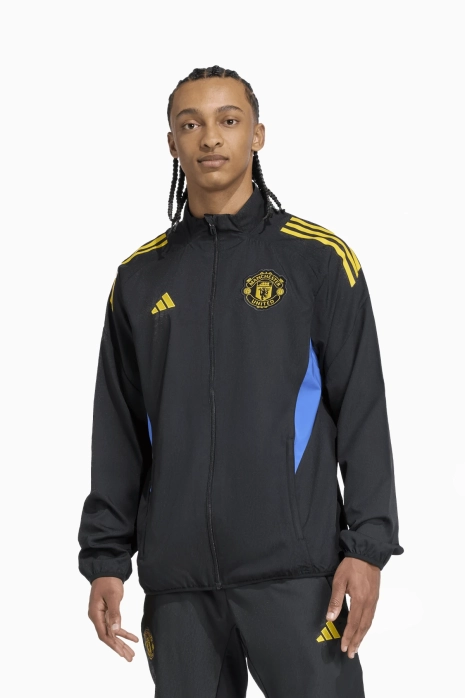  Manchester United ジャケット XXL 黒 Jacket adidas Manchester United 25/26 Competition Presentation