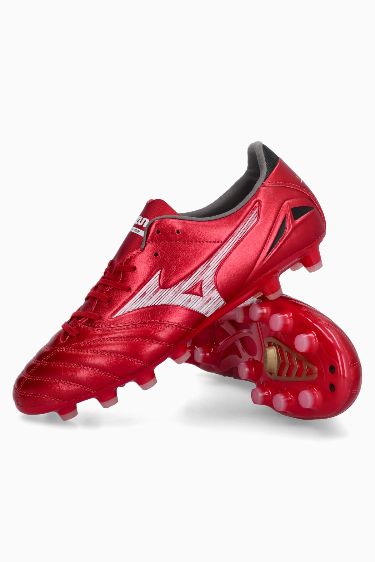 Бутси Mizuno Morelia IV 40th Pro FG - червоний | Футбольне взуття