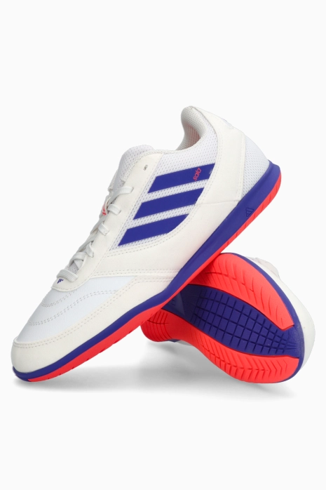 adidas gazelle silver green womens adidas Youth Copa Indoor Court League | Off White/Lucid Blue/Signal Coral main image 1