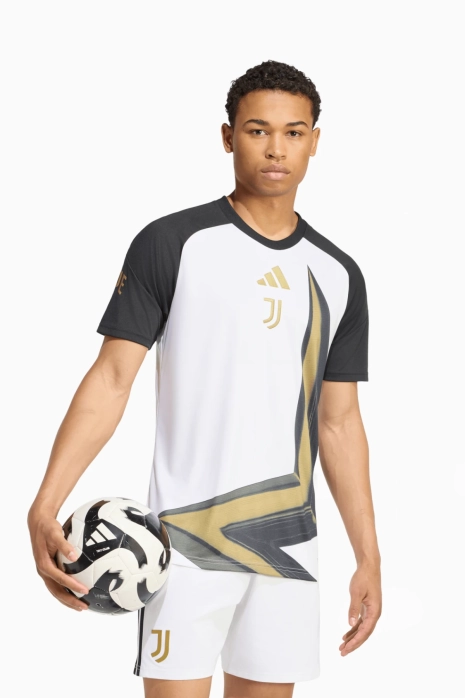 Тениска adidas Juventus FC 26/27 Pre-Match - Бяла