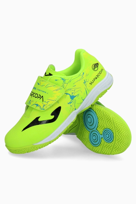 Hallenschuhe Joma Supercopa 2409 IN Junior - Limette