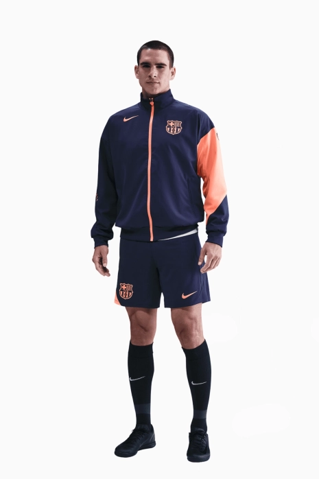 Блуза Nike FC Barcelona 25/26 Strike Anthem - тъмносин